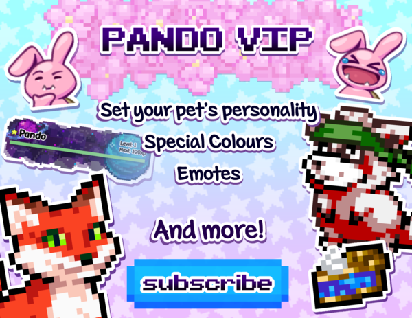 Pando VIP banner